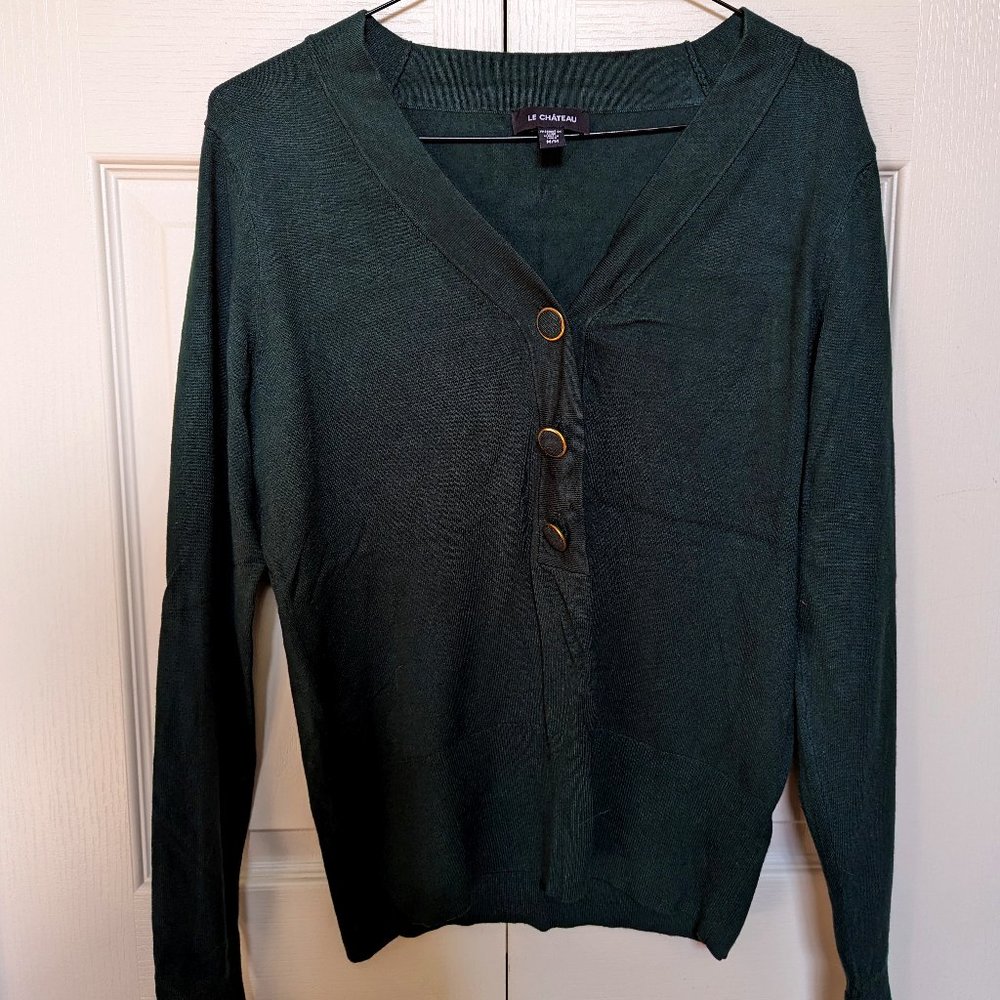 le chateau soft knit sweater
